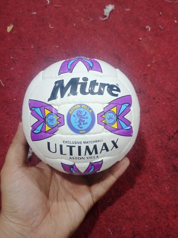6X Historical Rare Mini Mitre Ultimas Ball All Model's Match Soccer Ball Size 1 gallery