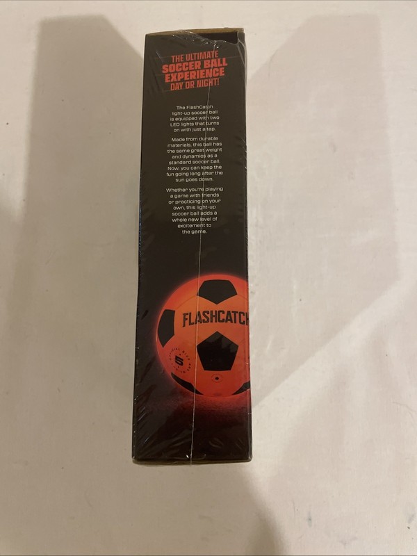 Squad Hero FlashCatch Light Up Soccer Ball Glow In The Dark #5 Official Size gallery