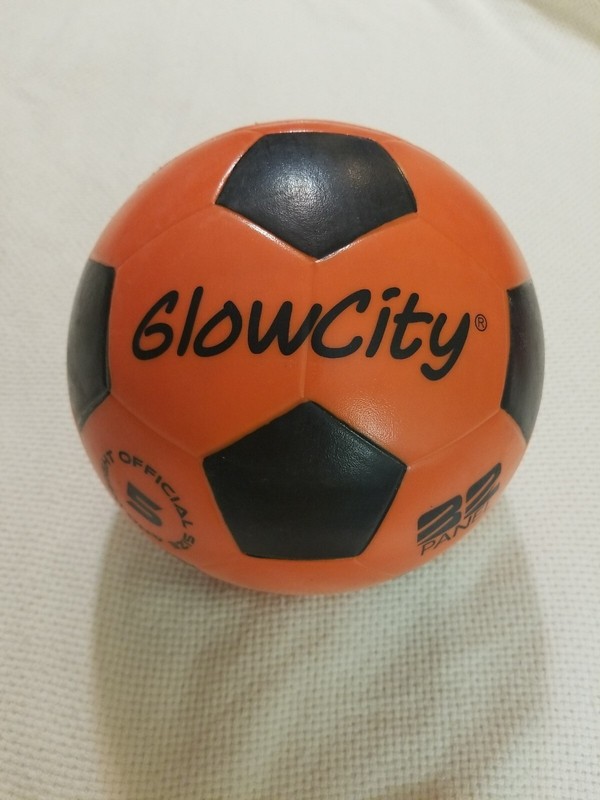GlowCity Light-Up LED Soccer Ball Official Size & Weight 5 Ball