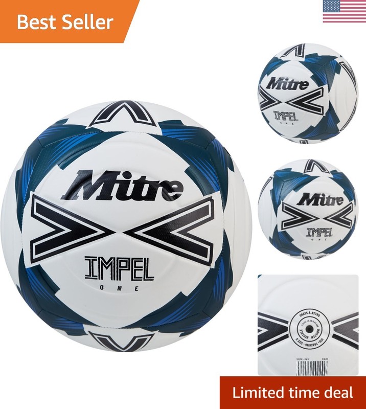 Impel Size 5 Soccer Ball - Training Ball for Practice & Outdoor Play