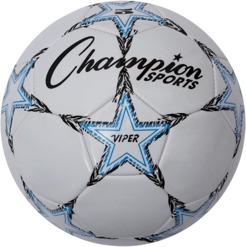 Versatile Viper Soccer Ball - Machine-Stitched Soft Touch Training Ball Size 5 gallery