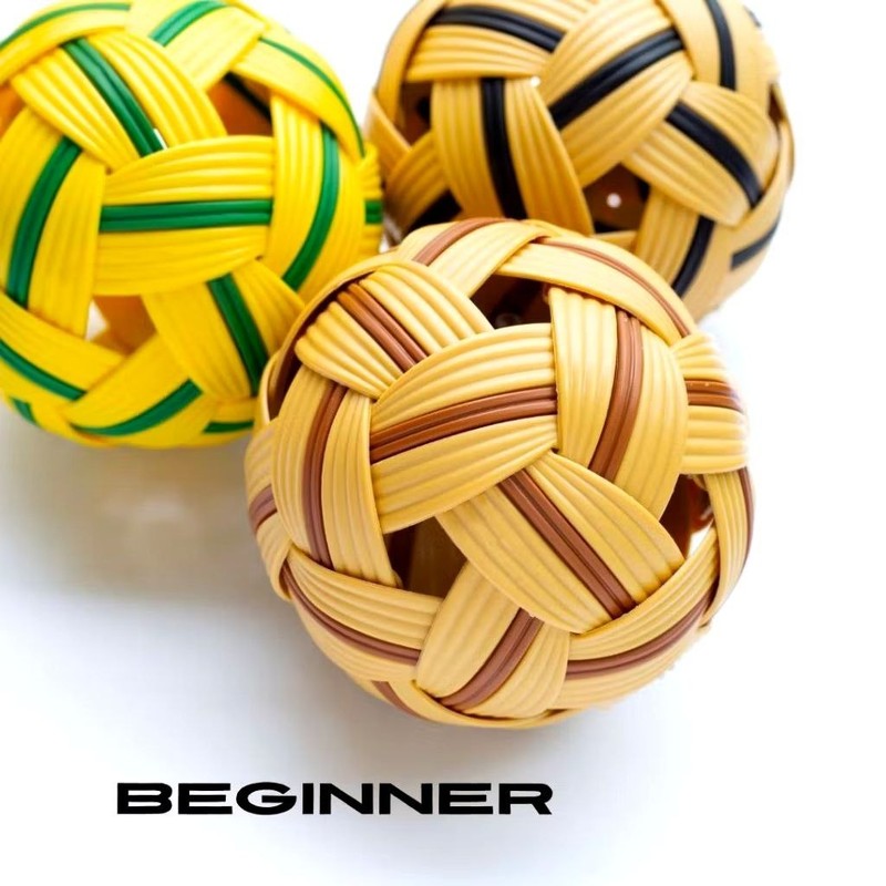 GAJAHMAS Sepak Takraw Ball For Beginners / Tournament Synthetic Sepaktakraw Ball