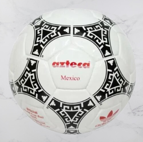 Adidas Azteca Mexico Football | FIFA World Cup 1986 Soccer Match Ball | Size 5