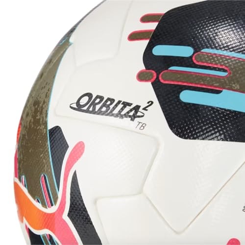 Puma Orbita LaLiga 1 Machine Stitched Soccer Ball 5 PUMA White-multicolor SS24 gallery