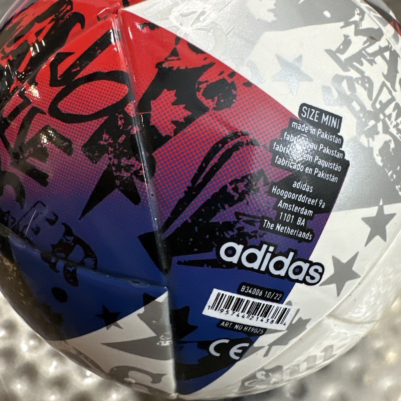2023 Adidas MLS Mini Matchball Replica Soccer Ball Speedshell Size Mini gallery