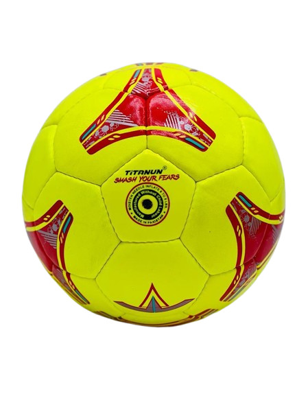 TITANUN IMPERIOR premium A+ quality ( Yellow and Red ) Futsal size-4
