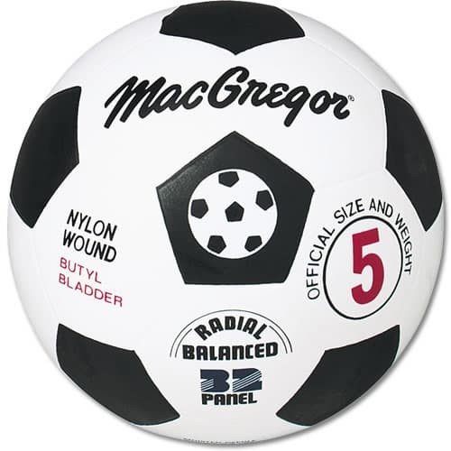MacGregor? MCSBR5XX Rubber Soccer Ball