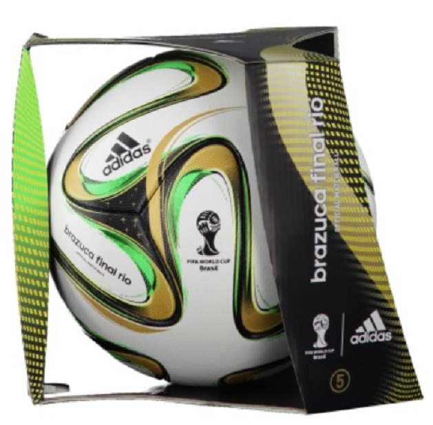 Match Ball Adidas Brazuca Final Rio [World Cup 2014 Brazil] Germany Soccer OMB
