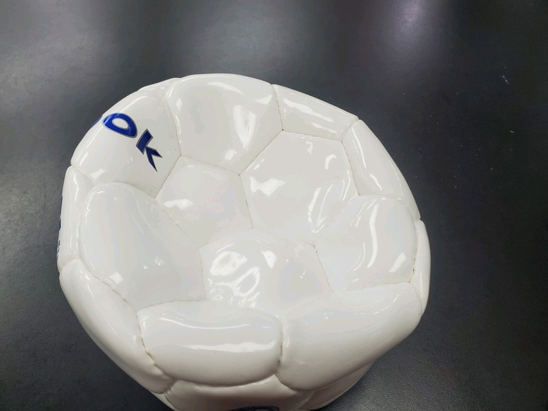 Reebok Human Rights Soccer Ball Size 3 White/Blue RN# R232 gallery