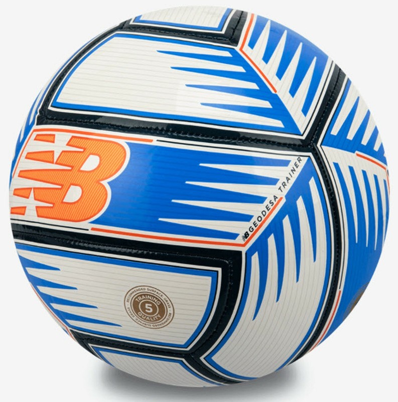 New Balance Vision Round Soccer Ball Blue White Training SZ5 Balls NBGUAFI00250