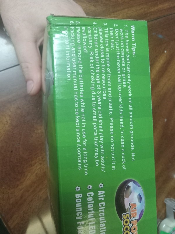 Hover Soccer Ball, Soft Safe Inside Toy gallery