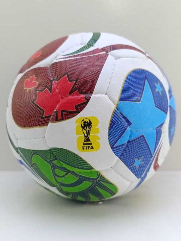 TRIONDA WC 26 SIZE 5 HAND STITCHED SOCCER BALL gallery