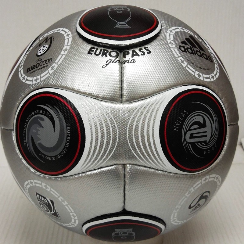 Euro Pass Silver Adidas – Official Ball – UEFA EURO Championship 2008 – Size 5