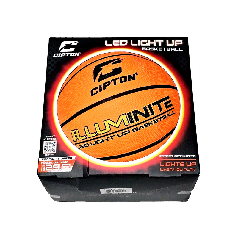 Cipton Led Light Basketball Indoor/Outdoor Premium Rubber 29.5