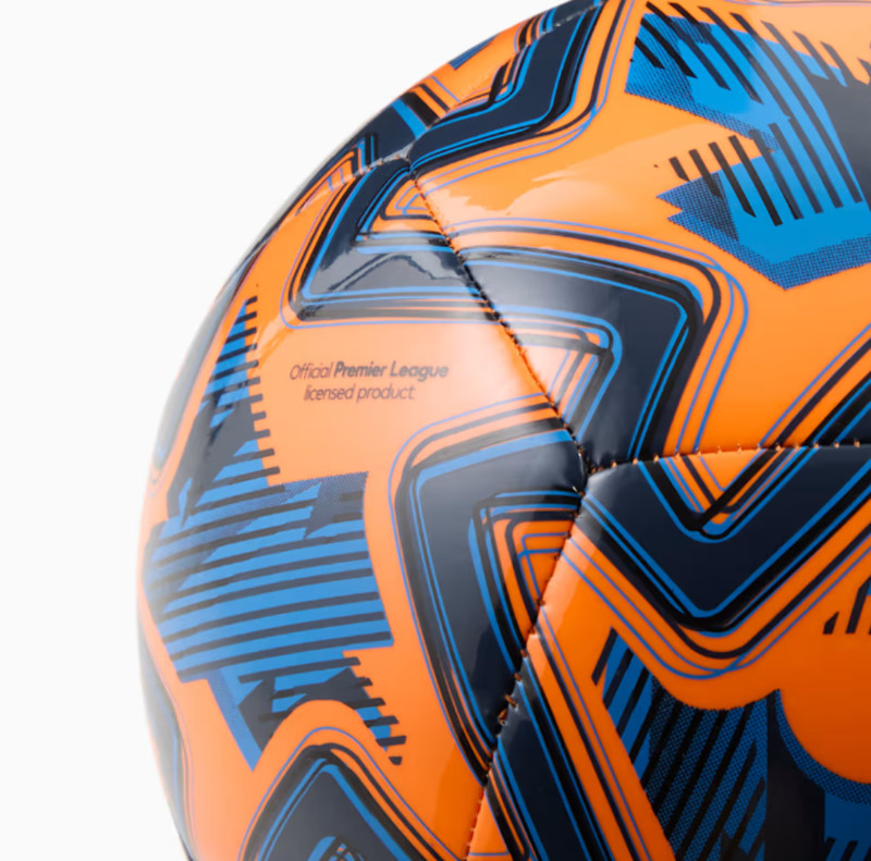 Puma Premier League 2025 - 26 Orbita Play Ball - Orange Glo/Racing Blue/Black gallery