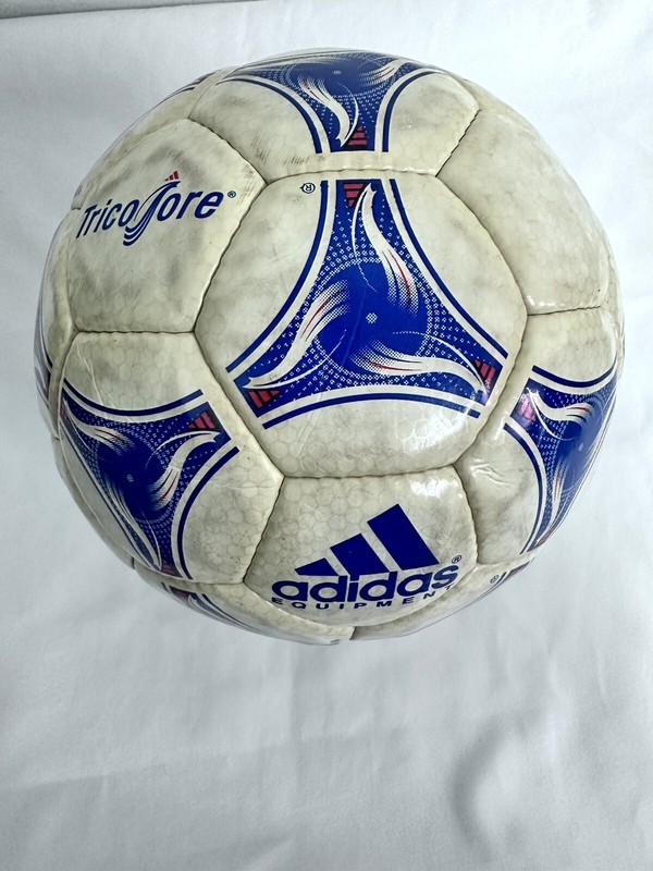 MATCH BALL UNWASHED FIFA WORLD CUP 1998 FRANCE MADE IN MOROCCO gallery