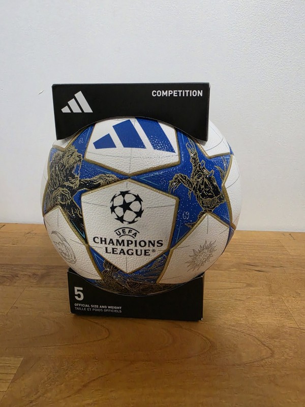 NIB adidas UEFA Champions League Pro Quality Size 5 Soccer Ball JP1541