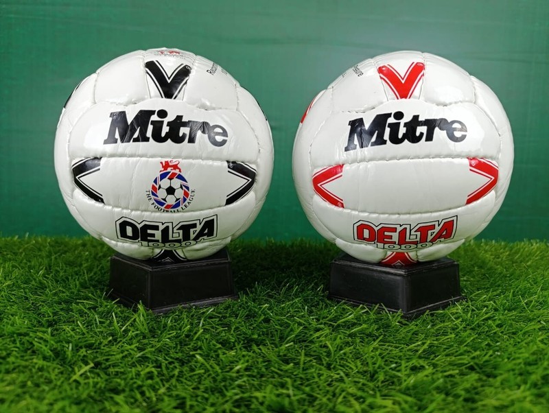 Mitre Delta 1000 Mini 2 PCs Football League Size 1 Soccer Ball