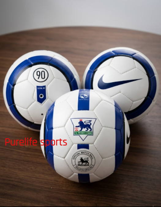 3 Balls T90 Aerow Football Premier League 2005-06 Match Soccer Ball Size 5