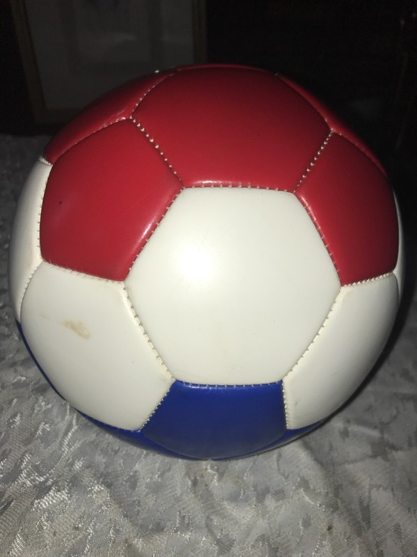 Rare 1990s RALPH LAUREN Rawlings POLO SPORT Red White&Blue SOCCER Football BALL gallery