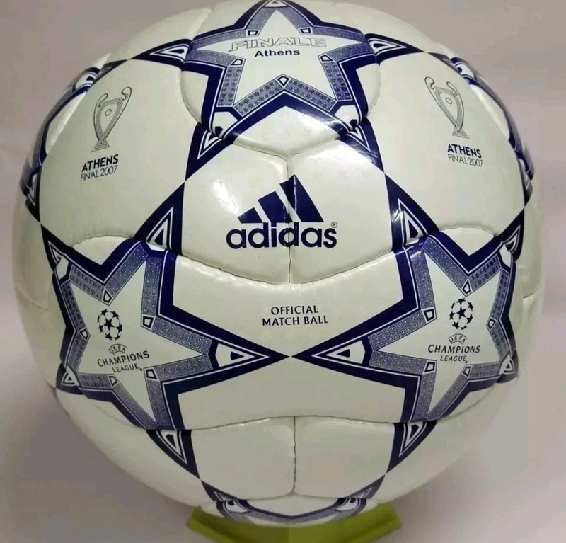RARE ADIDAS*SUPER RARE* UEFA Champion league 2007 Finale Athens Match Ball 5