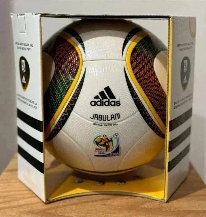 2pcs Adidas Jabulani Football Match FIFA World Cup 2010 Soccer Size 5 no box
