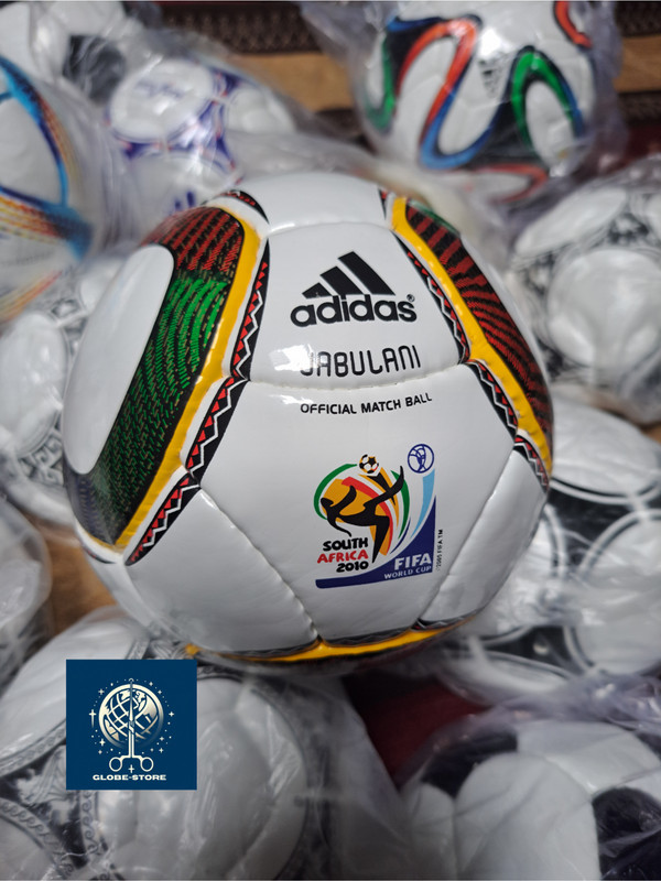 2 Pcs Adidas Mini Jabulani 2010 & Teamgeist 2006 Soccer Match Ball – Size 1