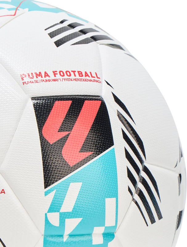 Unisex Orbita Laliga (FIFA Quality) Soccer Ball, White-Multicolor AH25, 5 gallery