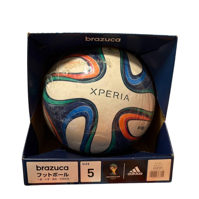 Adidas FIFA 2014 World Cup Brazil Match Ball Brazuca Xperia Replica Soccer Ball