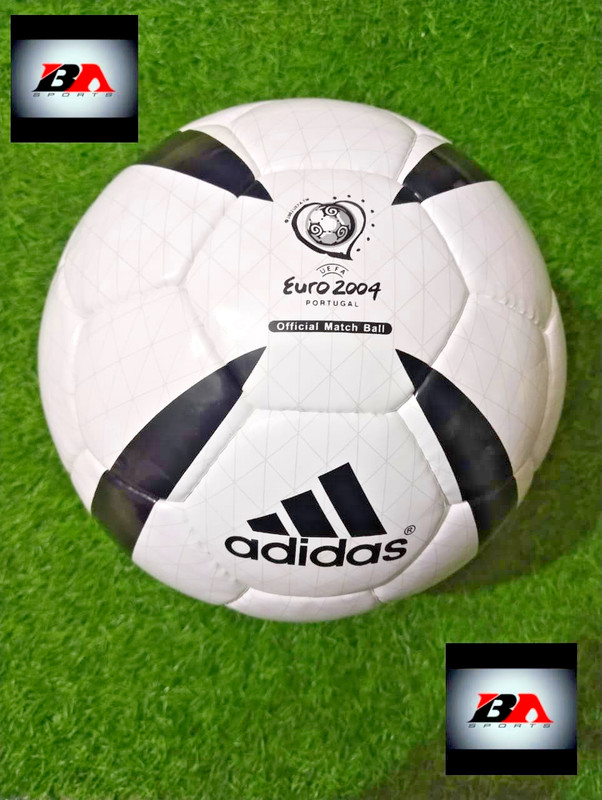New Adidas Roteiro Portugal Euro Cup 2004 Official Soccer Match Ball Size 5 UEFA