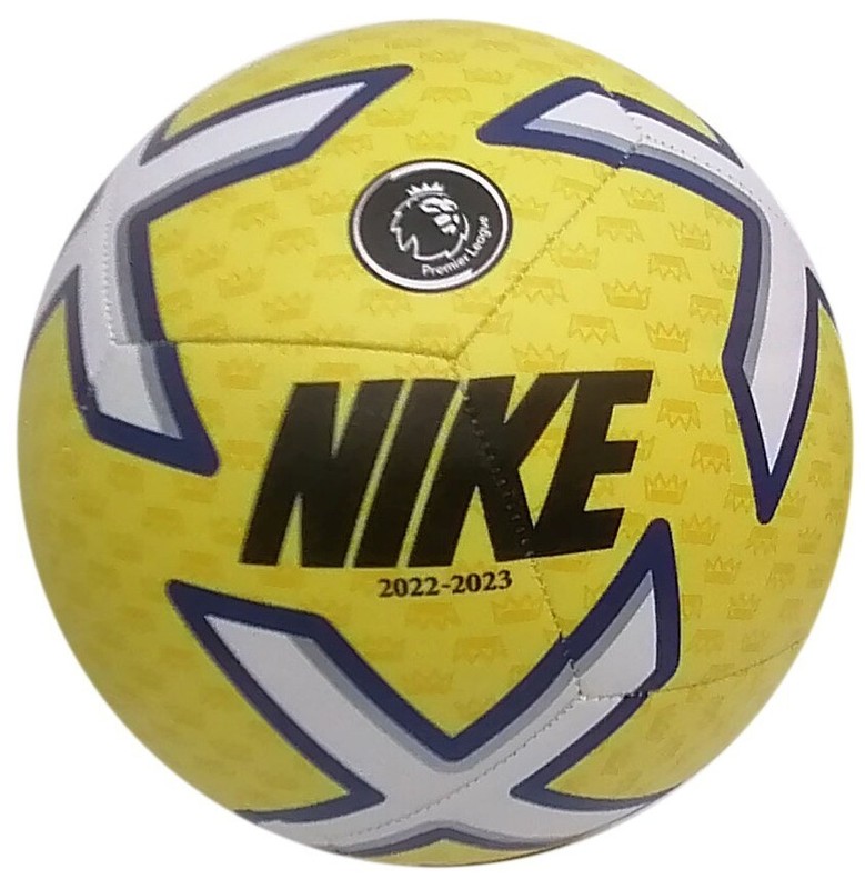 Nike Pitch Training Ball Premier League Soccer Ball Bundesliga Size 5 White Yellow