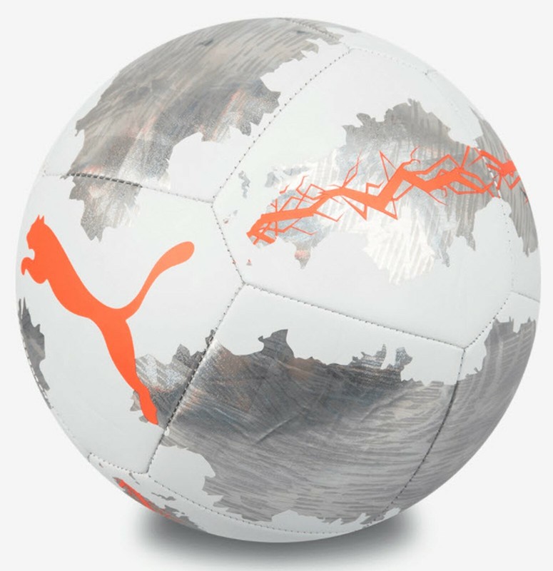PUMA SPIN Round Soccer Ball White Football Futsal Training SZ5 Balls 08340601