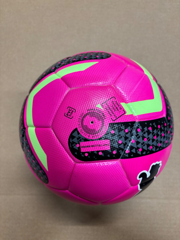 SOCCER BALL-PUMA-SIZE 5-GREEN,PINK,BLACK IN COLOR-IN THE BOX- gallery