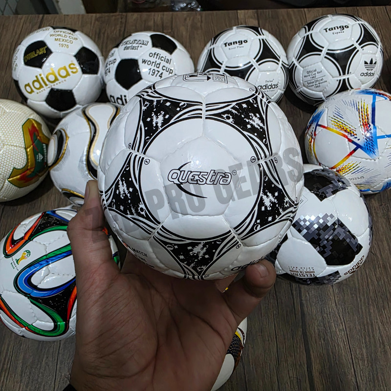 Adidas Historical Mini Balls Set 15 pcs World Cup 1970-2026 Collector Set Size1 gallery