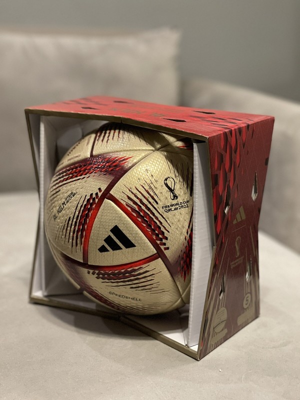 FIFA World Cup 2022 Final Adidas Al Hilm Official Match Ball. SHIPS FROM USA