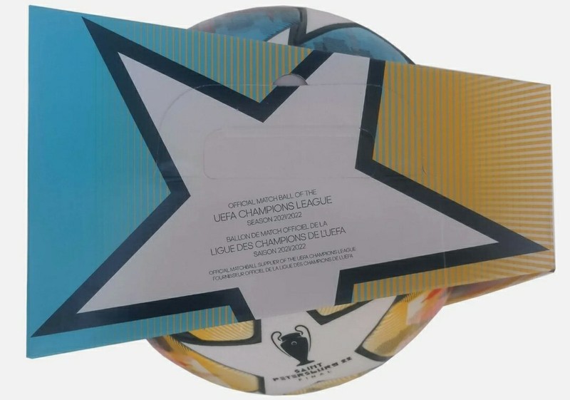 Adidas Champions League Final saint petersburg 2022 Official Match Ball box gallery
