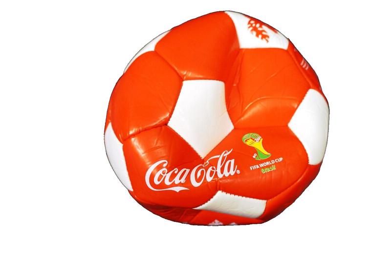 FIFA WORLD CUP BRAZIL 2014 ISL INTERNATIONAL SOCCER LEAGUE COCA-COLA BALL 5 NEW! gallery
