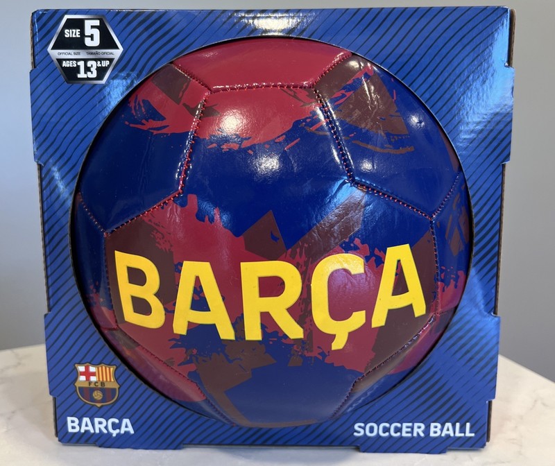 FC Barcelona Authentic Official Licensed Soccer Ball Size 5 New In Box gallery