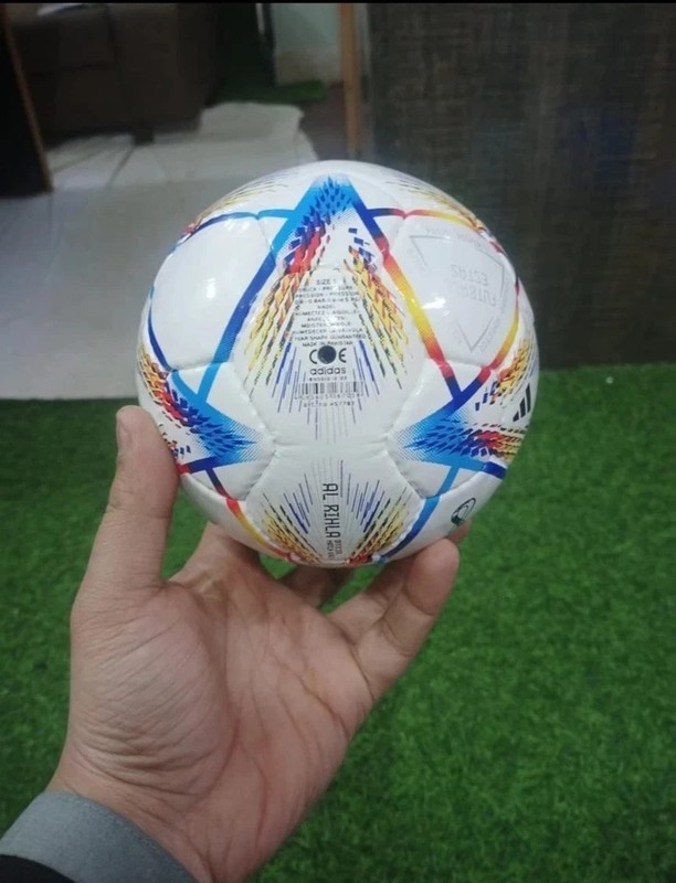 NEW Adidas Al Rihla Replica Official Match Ball FIFA World Cup Qatar 2022 size 1 gallery