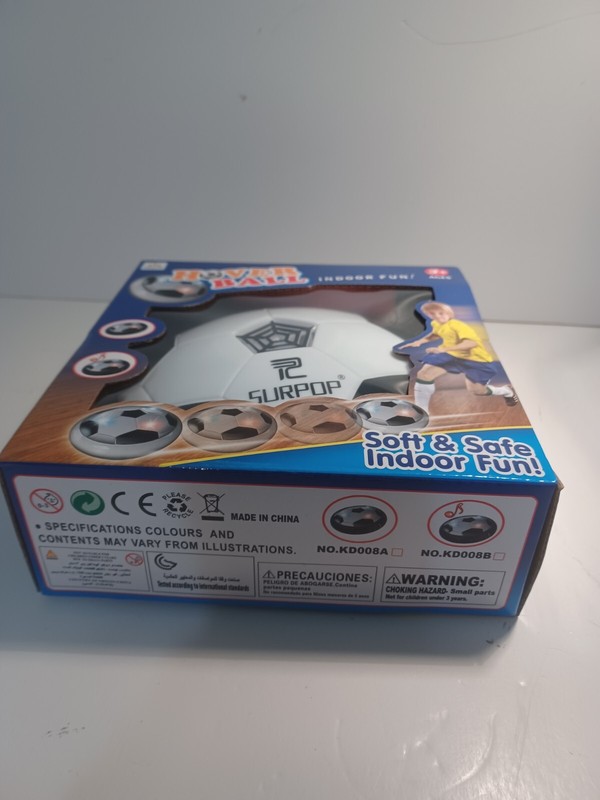 Hover Ball Glides On Any Smooth Surface Floats On A Cushion Of Air Item#1347 gallery