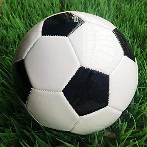 Soccer Ball,3,4,5 with Pump Needle Classic Thicker PU Tight White Black Size 2 gallery