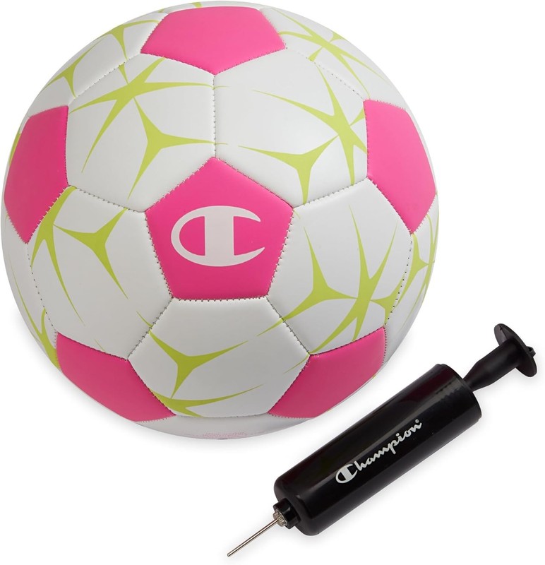 Durable 32-Panel Soccer Ball for Indoor & Outdoor Training - Includes Pump gallery