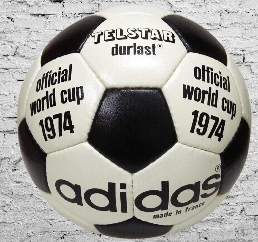 Adidas TELSTAR durlast FIFA World Cup 1974 Germany match ball size 5