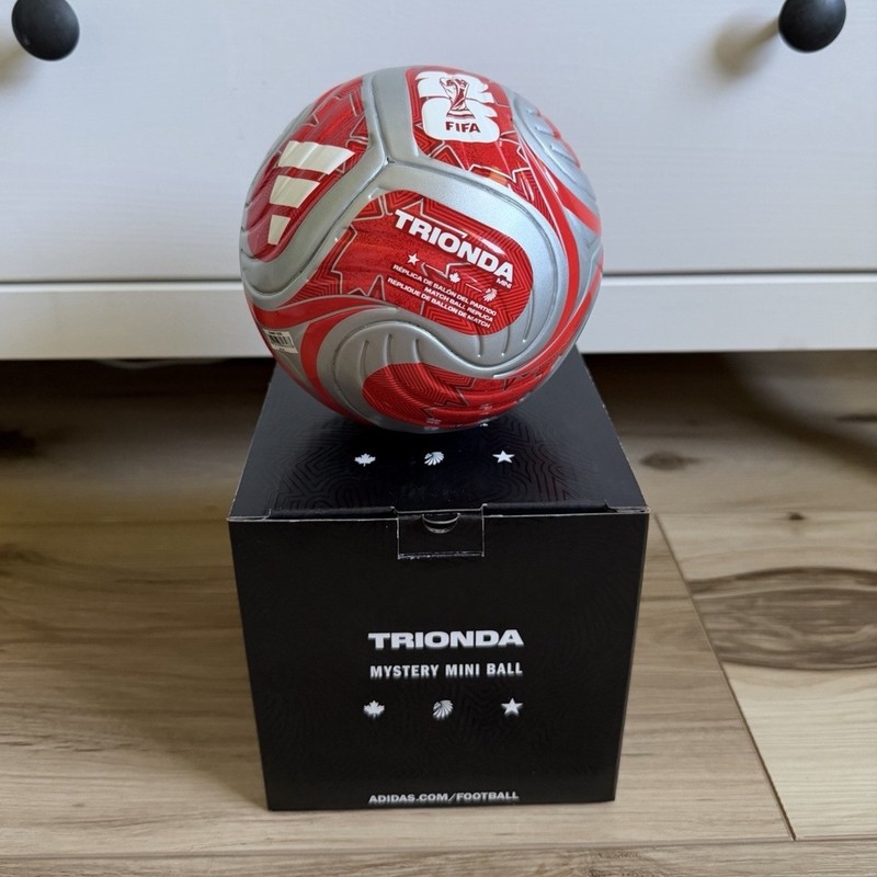 adidas Trionda Mini FIFA Approved Soccer Ball CANADA Multicolor Football