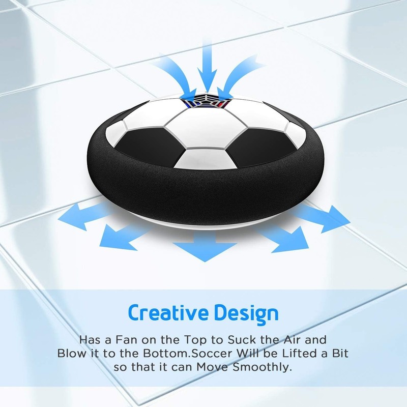 LED Hover Soccer Ball for Kids - Indoor/Outdoor Electronic Football Gift gallery