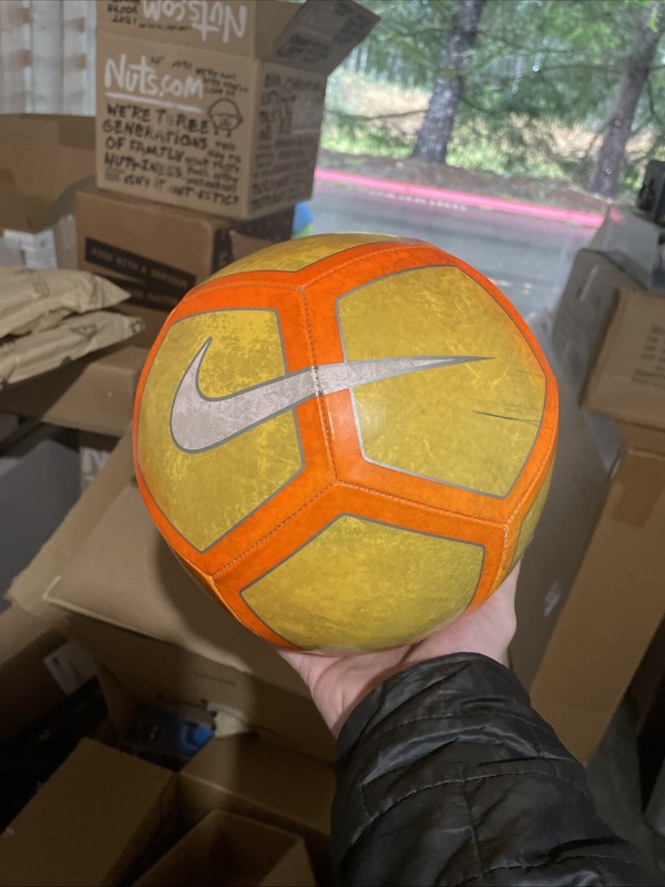 Nike Ordem 5 – Size 5 Ball – 2017/18 Premier League Replica Ball – Orange