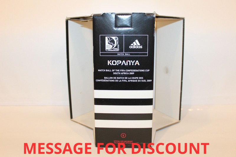ADIDAS BOX OF THE KOPANYA BALL 2009 FIFA Confederations Cup GROUP/FINAL BALL BOX