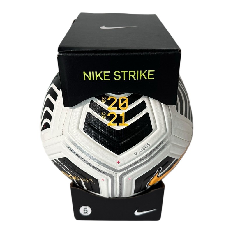 Nike Aerowsculpt USA Crest Flight Soccer Ball White Orange Size 5 DB7853-101 New