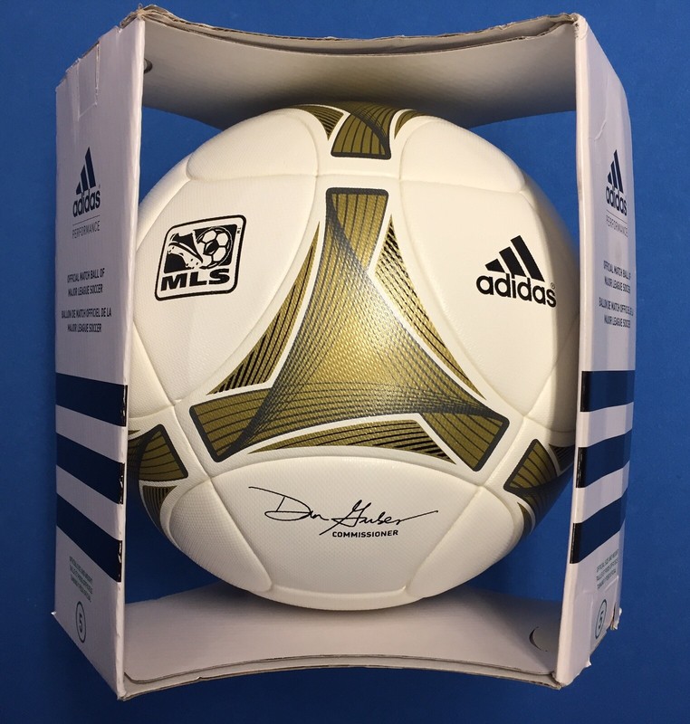 GENUINE ADIDAS MLS PRIME 2 FINAL GOLD MATCHBALL 2013 NEW EXTREMELY RARE INCS BOX