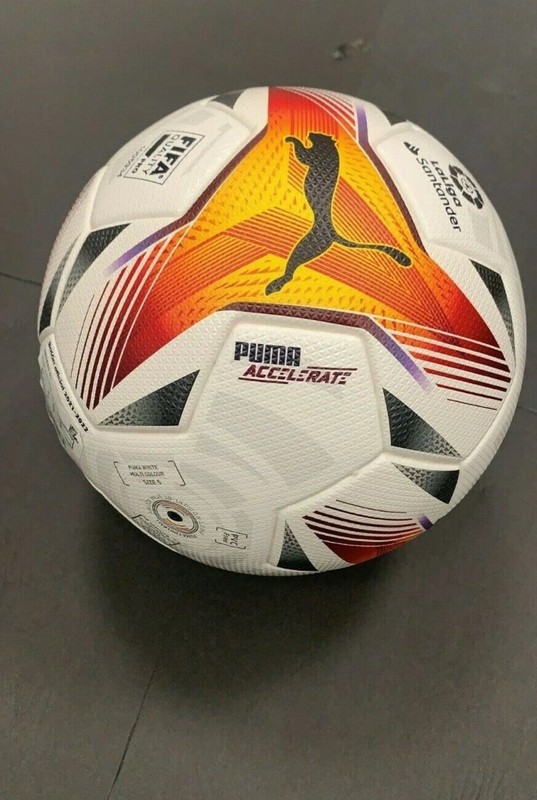 BRAND NEW FASTSHIP OFFICIAL GAME BALL PUMA LA LIGA OMB 2021/22